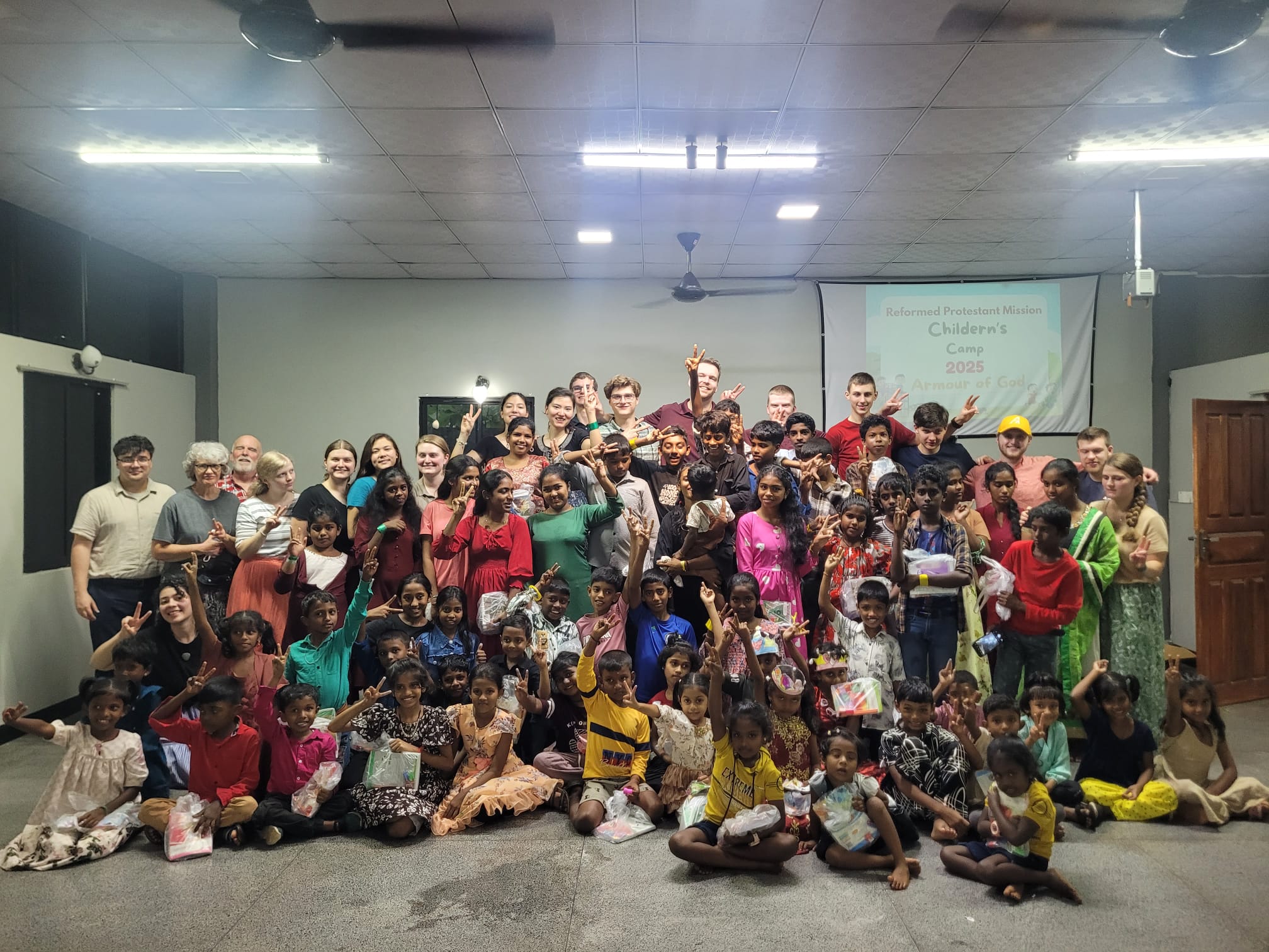 Children's Church Camp group