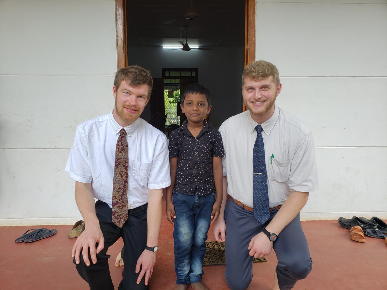 Meeting with church members in Mullaitivu